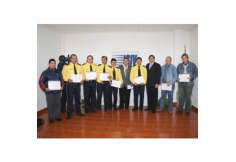 Egresados del curso para personal de Seguridad privada