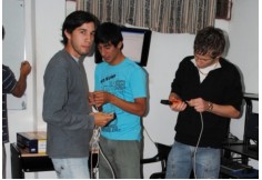 Alumnos en clase de Redes